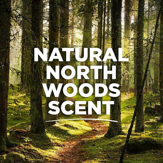 Tom's of Maine Long-Lasting Aluminum-Free Natural Deodorant for Men, North Woods, 2.8 oz. 3-Pack (Packaging May Vary) - Pr...
