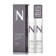 NULASTIN Eyelash Serum & Brow Serum - Lash & Brow Dual System - Eyebrow & Eyelash Enhancing Serums with Keratin & Peptides...