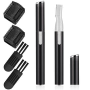 Chumia 2 Pcs Electric Eyebrow Trimmer Women Precision Face Razors Mini Shaver with Comb Christmas Women Gift Battery Opera...