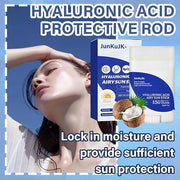 Hyaluronic Acid Face Sunscreen Stick SPF 50 + PA++++,Non-Greasy Sunstick Roll on Sunscreen Face Stick,Moisturizing Sun Scr...