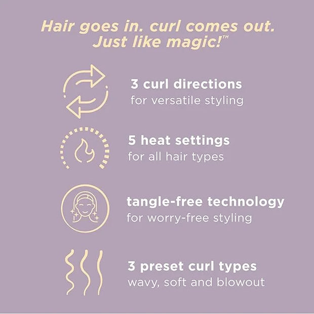 INFINITIPRO by CONAIR Curl Secret Automatic Curling Iron - 1 1/4-inch Barrel - Hair Curler for All Hair Types and Medium t...