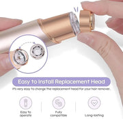 Replacement Heads for Flawless Replacement Heads,Generation 3 Replacement Heads Compatible with New Finishing Touch Flawle...