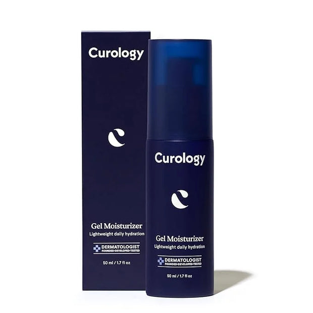 Curology Gel Face Moisturizer, Lightweight Daily Face Lotion for Oily, Dry or Sensitive Skin, with Hyaluronic Acid, Fragra...