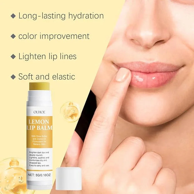 Lemon Lip Balm | All Natural Effortlessly