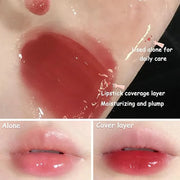 Honey Lip Oil Set, 2pcs Moisturizing Cute Lip Gloss Gift Set, Jelly Honey Lip Oil Gloss, Colorless Lip Care Oils For Very ...