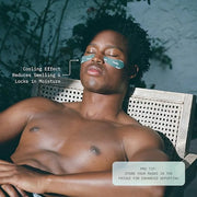 Chaddy Silky Eye Serum + Reusable Eye Mask Combo Pack - Product Image