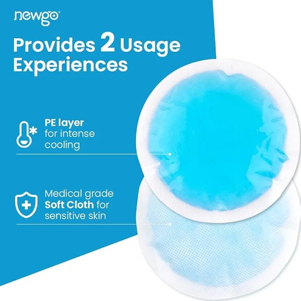 NEWGO Cold Eye Mask Cooling Eye Mask for Dry Eyes and Small Ice Packs for Injuries - Product Image