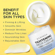 Neck Tightening Cream: Tighten and Lift Neck Cream For Tightening and Firming, Fine lines, Loose & Sagging On Face, Decoll...
