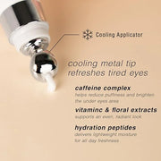 Epielle Brightening Eye Cream | Anti-Aging Serum for Dark Circles & Wrinkles | Cooling Applicator for Refreshing Applicati...