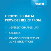 Flexitol Lip Balm, 0.35 Ounce Tube,