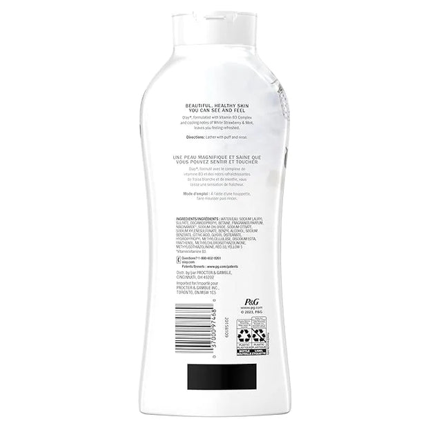 Olay Body Wash for Women, Fresh Radiance, Refreshing & Renewing, Made with Plant Based Cleansers, B3 Botanical Complex, Fo...