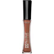 L’Oreal Paris Makeup Infallible 8 Hour Hydrating Lip Gloss, Barely Nude, 0.21 Fl Oz - Product Image