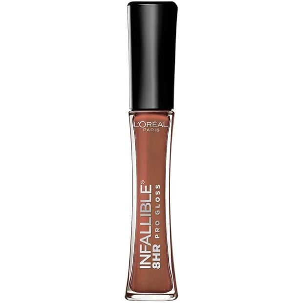 L’Oreal Paris Makeup Infallible 8 Hour Hydrating Lip Gloss, Barely Nude, 0.21 Fl Oz - Product Image