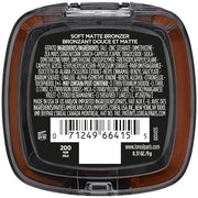 L'Oreal Paris Infallible Up to 24H Fresh Wear Soft Matte Longwear Bronzer. Waterproof, heatproof, transfer, humidity and s...