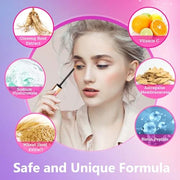 Eyelash Growth Serum, Rapid Lash Enhancing Serum with Natural Ingredients for Longer, Fuller Thicker Looking Lashes Vegan ...