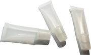 esowemsn 48pcs 8ml Refillable Clear Empty Lip Gloss Balm Containers Soft Tubes Balm Lip Gloss Bottle Cosmetic Containers M...