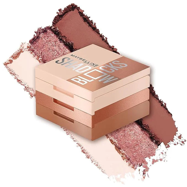 Maybelline New York Shadow Blocks Shadow Blocks Eyeshadow Palette, Stacked Eye Shadow Trio, 82nd & Park Ave, 0.08 oz - Pro...