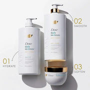 Dove Damage Therapy Shampoo Daily Moisture for Dry Hair with Bio-Protein Care Technology and Hyaluronic Serum 28 Fl Oz - P...