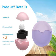 Sponge Sunscreen Applicator,Refillable Roll Include Replacement sponges for Kids, Adults,Families,Travel Size Holds Friend...