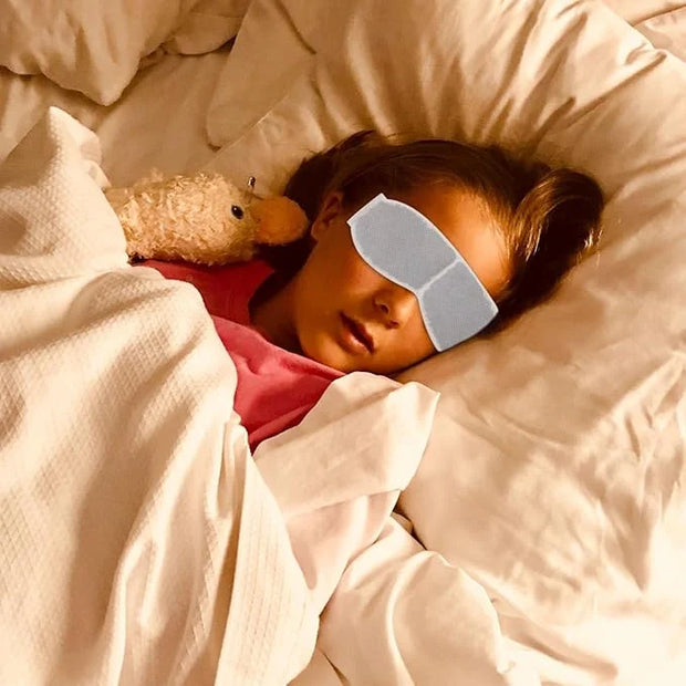 5pcs Eye Mask Moxa Sachets Warm Flower Sachets for Steam Eye Masks Soft Non-Woven Liners for Sleep Promotes Blood Circulat...