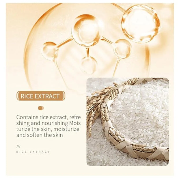 BIOAQUA Rice Raw Pulp Under-Eye Cream Rice Extract Moisturizing Smooth Nourishing Under-Eye Skin 20g / 0.7oz - Product Image