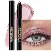 Eyeshadow Stick Waterproof Cream Eye Brighten Shadow Pencil Long-Lasting Crease-Proof Shimmer Glitter Eyeshadow Crayon Smo...