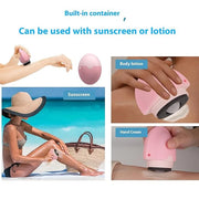 Sunscreen Applicator - Single Purple - BPA-Free Refillable Roll on Sponge Sunscreen, Suncream & Lotion Applicator For Kids...