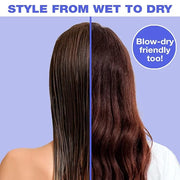 The Knot Dr. hair brush by Conair - Detangling hair brush - Removes Knots and Tangles in wet or dry hair- hair brushes for...