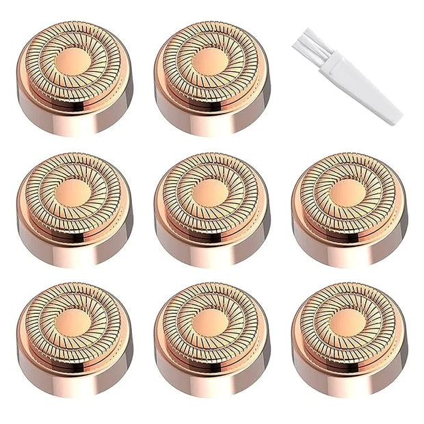 Refill for Flawless Replacement Heads Compatible with Finishing Touch Facial Hair Removal tool for Women As Seen On TV, 8-...