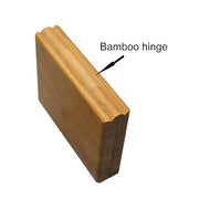 1 Piece Bamboo Empty Eye Shadow Case Box