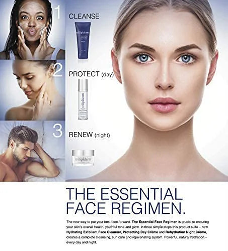 Trilipiderm Protective Day Crème, Broad Spectrum SPF 30 – Lightweight, Fast-Absorbing Moisturizing Sunscreen Protects whil...