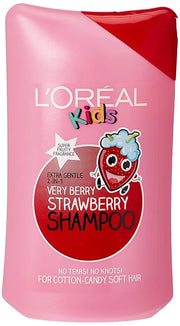 L’Oreal Paris Kids Extra Gentle 2in1 Shampoo - Very Berry Strawberry (250ml) - Product Image
