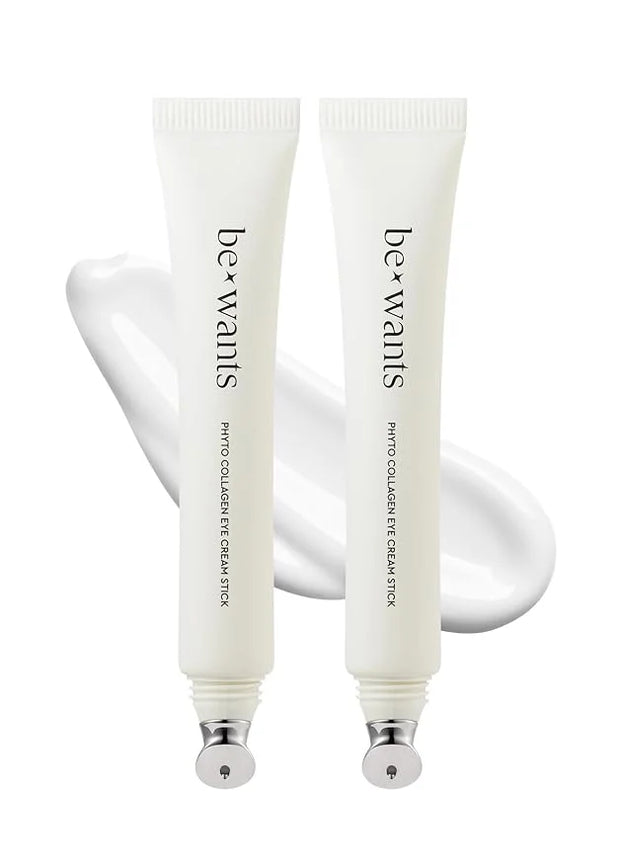 Bewants Under Eye Cream for Puffiness and Bags, Phyto Collagen Firming & Hydrating Treatment – 56.7% Vegan Collagen & Plan...