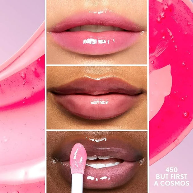 COVERGIRL Clean Fresh Yummy Gloss – Lip Gloss, Sheer, Natural Scents, Vegan Formula - But First a Cosmo - Product Image