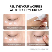 SCINIC Snail Matrix Eye Cream All Skin Types Women Hypoallergenic Moist (30ml) - Product Image