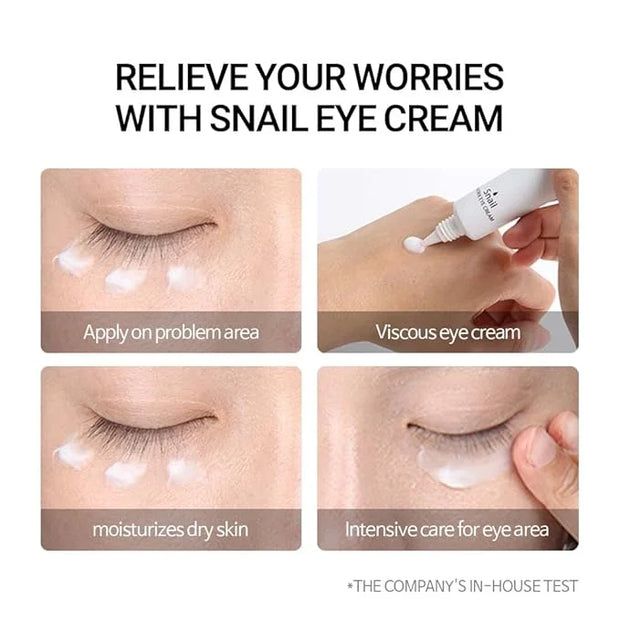 SCINIC Snail Matrix Eye Cream All Skin Types Women Hypoallergenic Moist (30ml) - Product Image