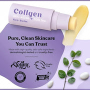 BellaBLISS Collagen Eye Balm Stick for Dark Circles, Puffiness & Wrinkles – Cooling Under Eye Cream with Collagen, Anti-Ag...