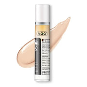 VGO Tinted Sunscreen with SPF 50, Hydrating Face Sunscreen Moisturizer Foundation Universal Face Sun Cream Makeup Against ...
