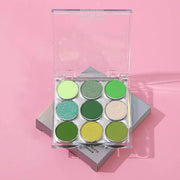 Mattew Eyeshadow Palette 9 Colors Cool Toned Matte