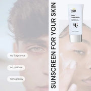 UV Clear SPF 50 Sunscreen with Zinc Oxide, UVA and UVB Protection, Broad Spectrum, Non-Greasy, No White- Cast, Soothing, W...