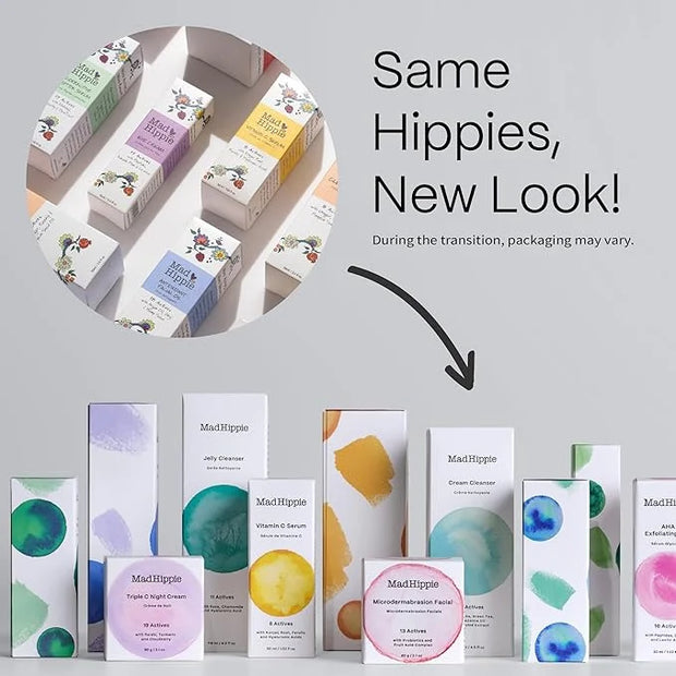 Mad Hippie Cheek & Lip Tint, Poppy – Balm & Blush for Cheeks and Lips, Makeup Kit Essentials, Travel-Size, Vegan & Cruelty...