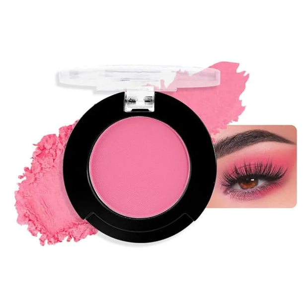 Monochrome Matte Eyeshadow Makeup Palette, Highly Pigmented Pink Red Eyeshadow Palette, Matte Pressed Powder Eye shadow Ma...