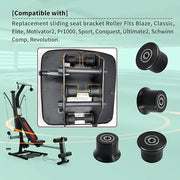 1 Pcs Rolling Seat Trolley Wheels Motivator2, Pr1000, Pr1000, Sport, Ultimate2, Schwinn - Product Image