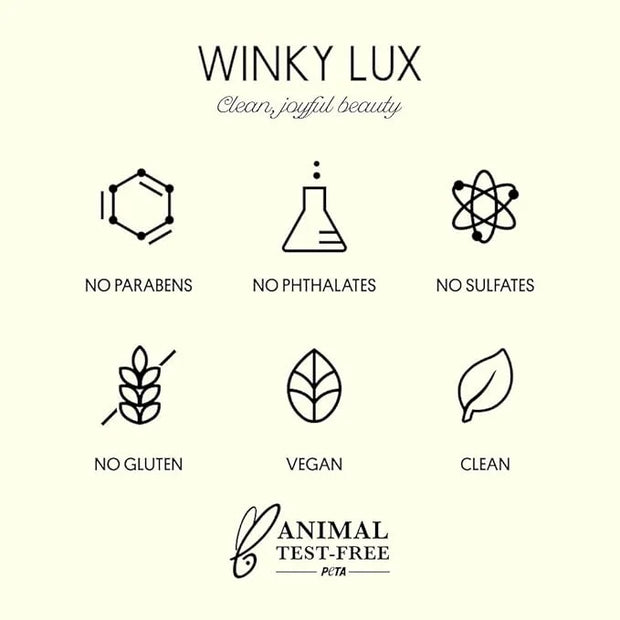 Winky Lux Flower Petal Hydrating Lip Oil - Non-Sticky Lip Gloss for Dry & Damaged Lips, Enhances Shine - Softening Glow Li...