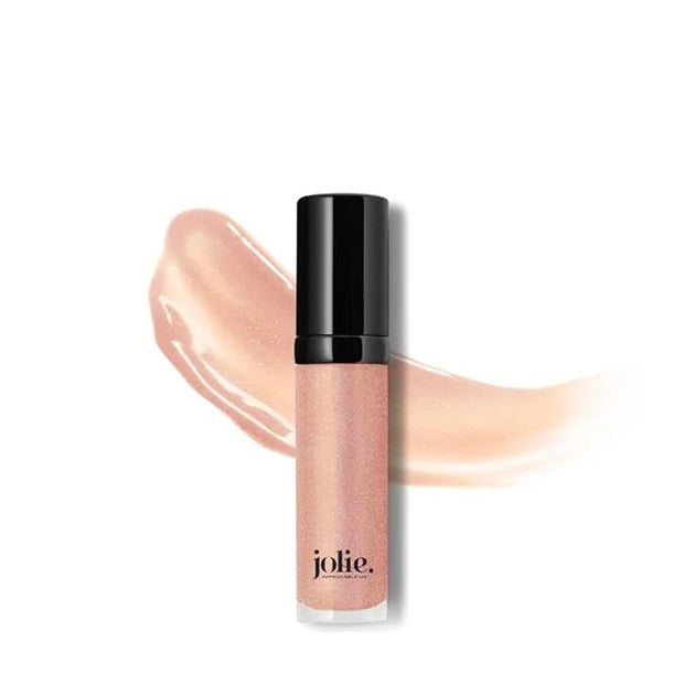 Jolie Super Hydrating Luxury Lip Gloss - Intense pigment W/Superior Shine (Skinny Dip) - Product Image