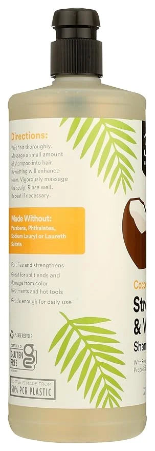 365 by Whole Foods Market, Strength & Vitality Shampoo, Coconut & Honey, 32 Fl Oz - Product Image