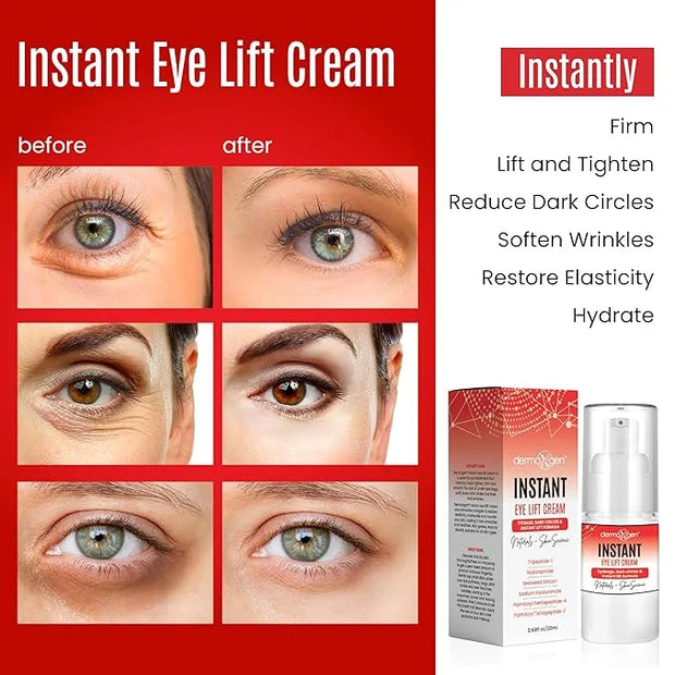 Rapid Reduction Eye Cream - Eye Cream Anti Aging Treatment for Dark Circles - Instant Under Eye Cream - Advanced Peptide S...