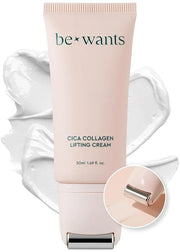 [K-Beauty] Bewants Cica Collagen Lifting Cream(1.7 fl oz) and Phyto Collagen Roll-On Eye Cream - Product Image