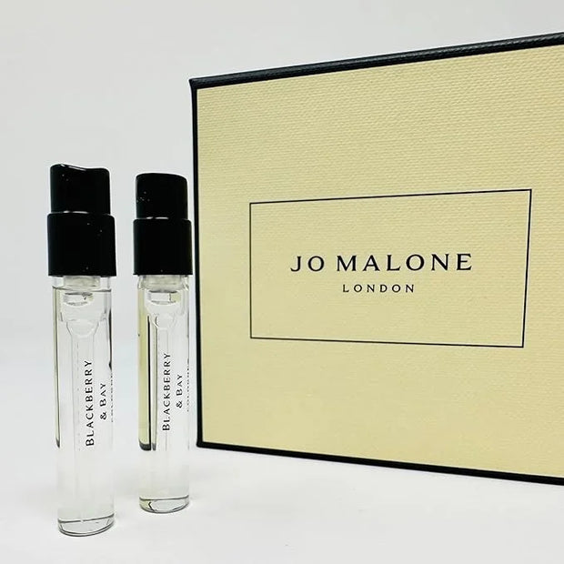 Jo Malone London Scent pairing Duo Blackberry & Bay + Peony & Blush Suede Sample Vial 0.05oz/ 1.5ml ea - Product Image