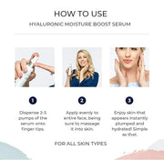 Alana Mitchell Anti-Aging Peptide Eye Cream Hyaluronic Moisture Boost Serum - Product Image